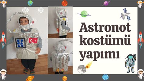 evde astronot kıyafeti yapımı